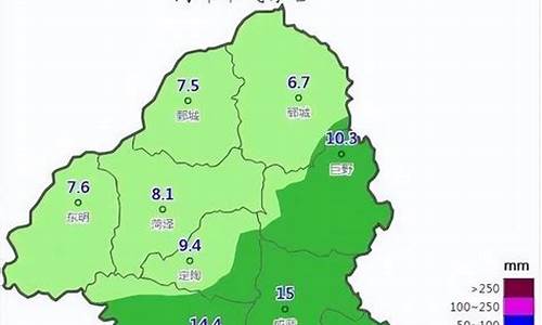 菏泽一周天气预报10天详情_菏泽一周天气