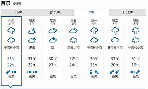 首尔天气预报15天查询_首尔天气预报15天查询结果最新